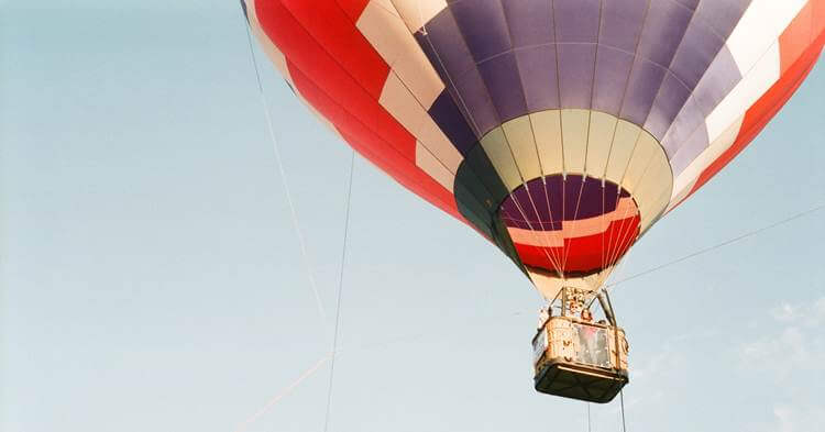 Balon leti u vazduhu