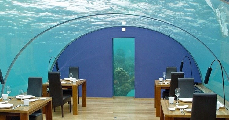 Podvodni restoran u Belgiji - čudni restorani