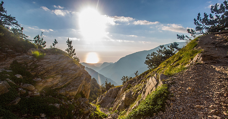 Planina Olimp - Olimpska regija