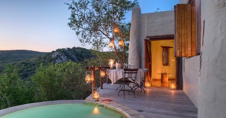 Phinda Rock Lodge u Južnoj Africi