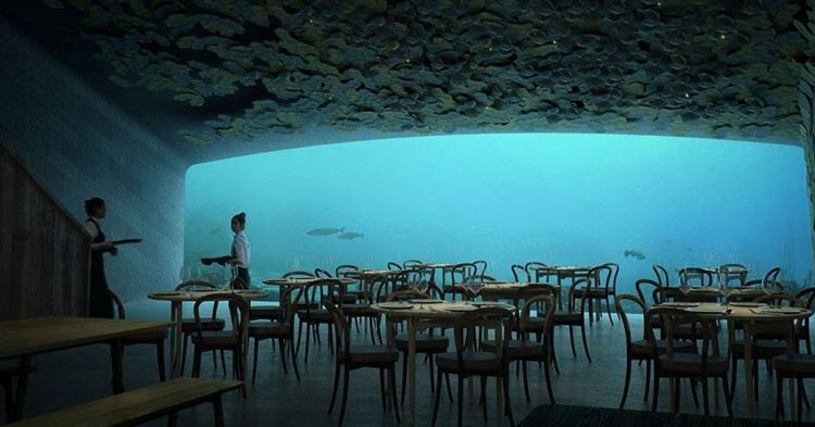 Podvodni restoran Under u Norveškoj