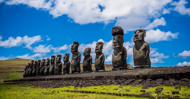 Kako su postavljene Moai statue Uskršnja ostrva