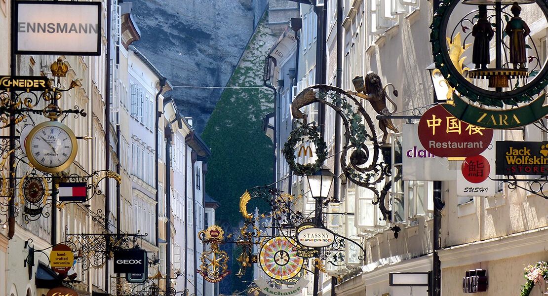 Getreidegasse - Salcburg