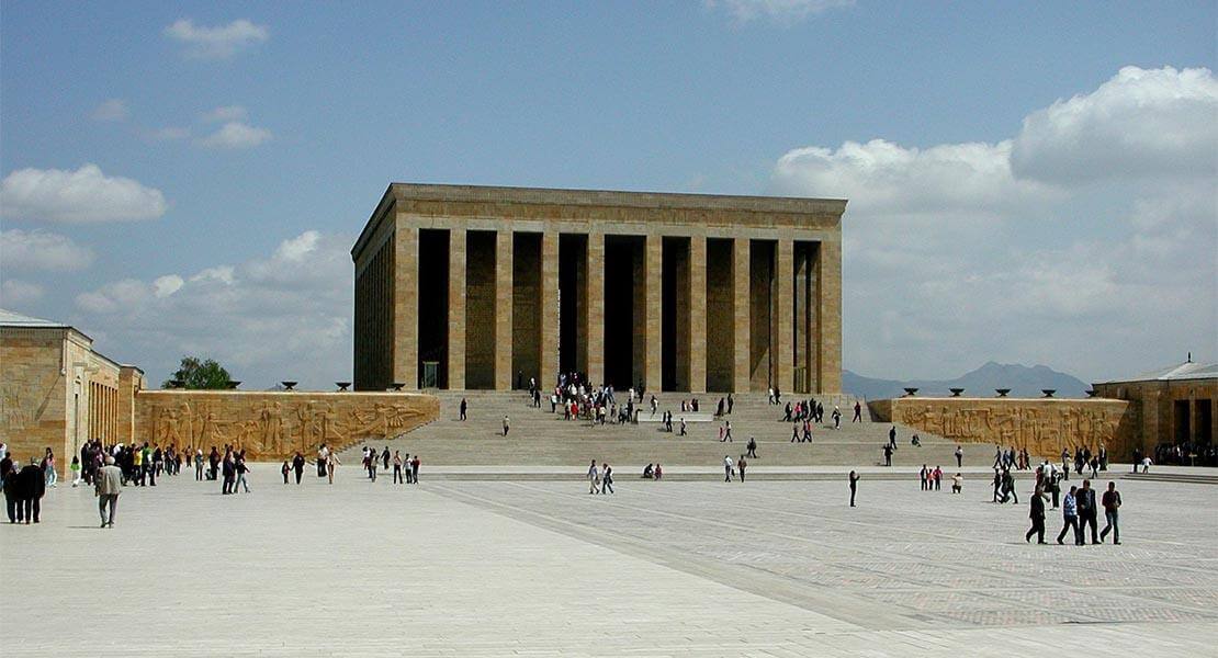 Pogled na spomenik kulture u Ankari