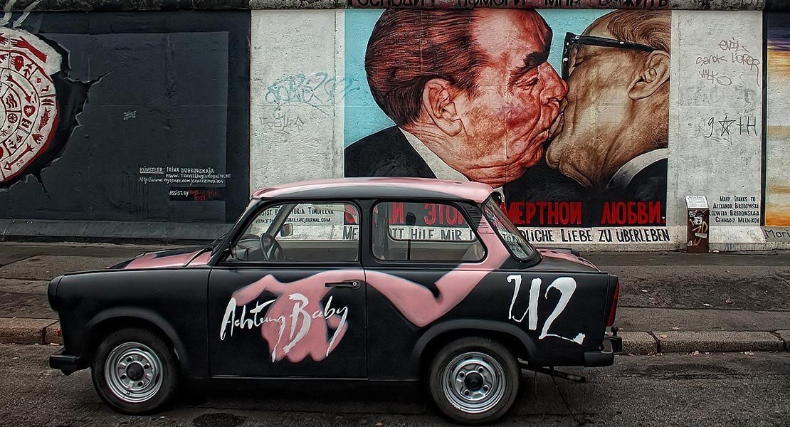 Berlinski zid, grafiti