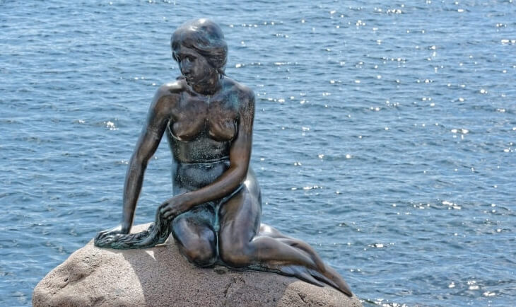 Spomenik Mala Sirena - simbol Kopenhagena