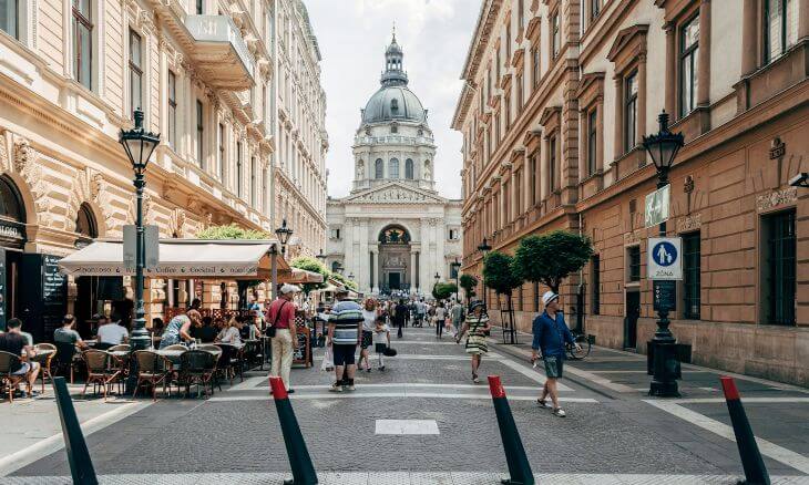 Pešačka zona u gradu